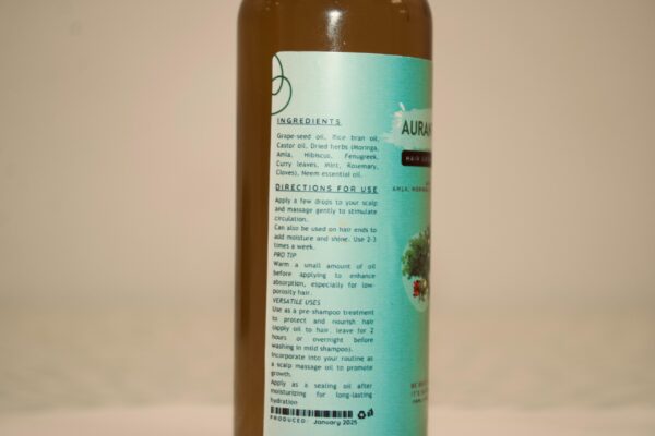 AurAntoni Natural Herbal Infused Hair Growth Oil - Image 3